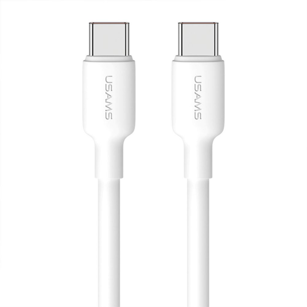 Cable U84 Type-C A Type-C 100w 1m Blanco