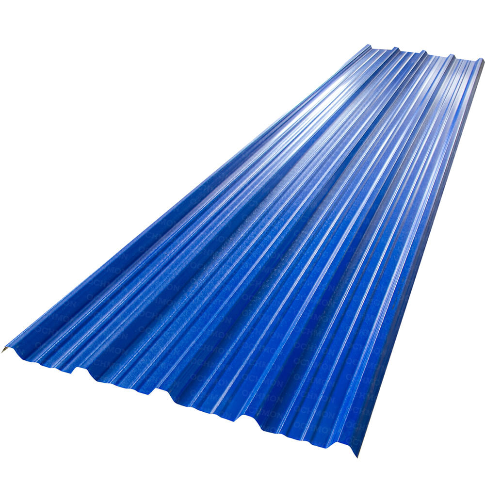 Techo de UPVC Ochmon Peru - Azul 105x590cmx1.8mm