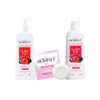 Crema Corporal Frutos Rojos 450gr y 150Gr + Jabon con Glutathione 80Gr