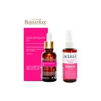 Agua tonica de rosas 60ml + Aceite De Rosa Mosqueta 30ml