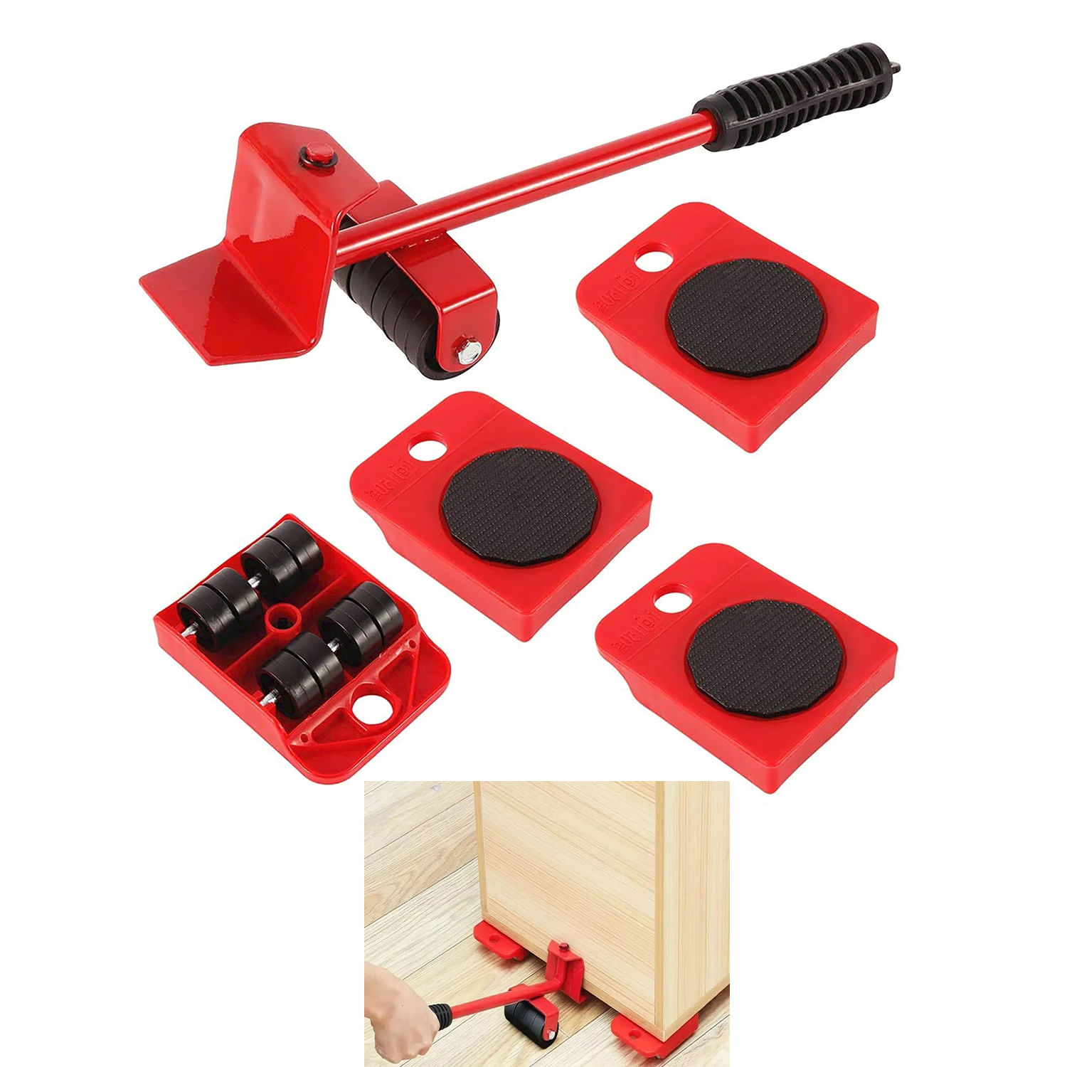 Kit Transportador / deslizador de muebles de hasta 150 Kilos