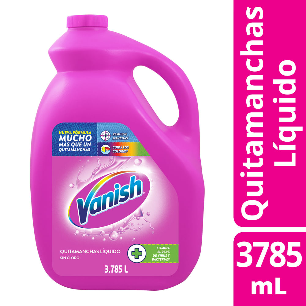 Quitamanchas Líquido VANISH Galonera 3.78L