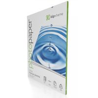 Papel Fotográfico Brillante Glossy Premium Waterproof 21x27cm - KPA-320