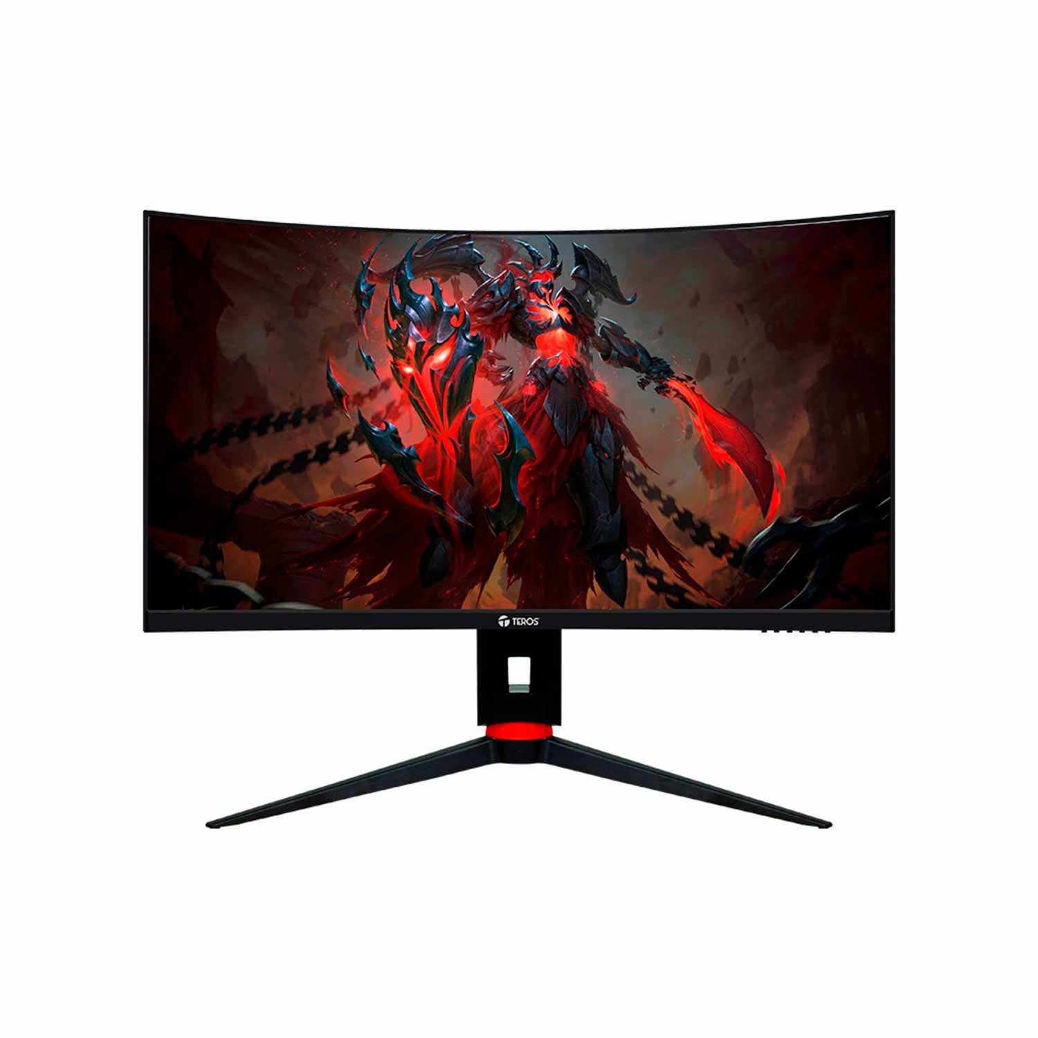 Monitor Gamer Teros TE-2765G 27"" Va Curvo 165Hz 2560X1440 Qhd Hdmi / Dp / Audio 3.5Mm