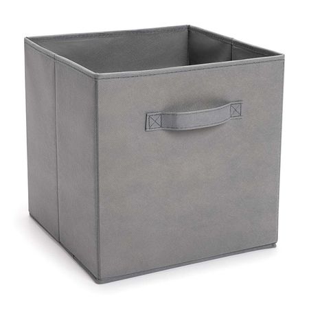 Caja organizadora de tela Grande 31x31 Gris