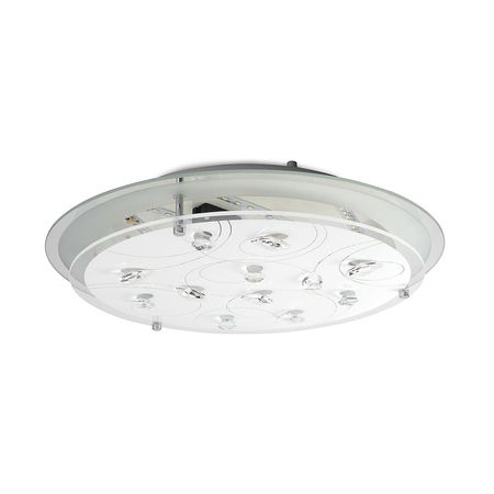 Lámpara Colgante LED Gemas Redonda 24W Luz Blanca