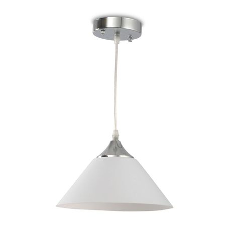 Lámpara Colgante Teresa Acrílico Blanco 25 cm 1 Luz