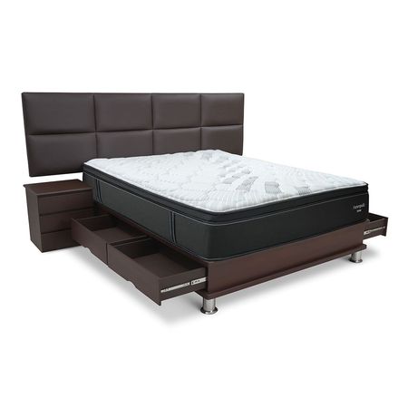 Dormitorio Sofia Futurepedic King + 2 Almohadas