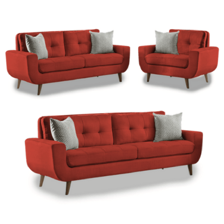 Juego de Sala 3 2 1 Kayruth Alto Hogar