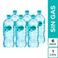 Agua SAN LUIS sin Gas Botella 1L Six Pack