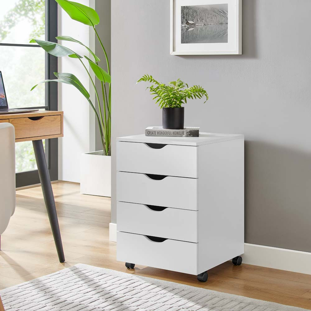 Cajonera Oficina VIVA HOME 5 Cajones Blanco