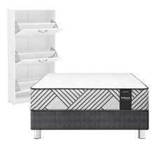 pack-viva-home-cama-palmera-pocket-2-plazas-2-almohadas-protector-zapatera-fortaleza-3-cajones-blanco