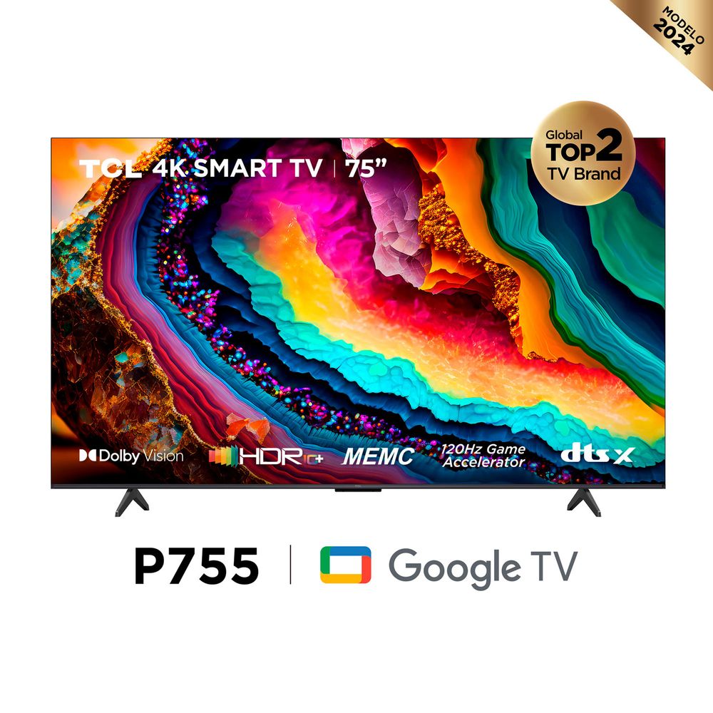 Televisor TCL 75"" 75P755 4K Ultra HD Google TV