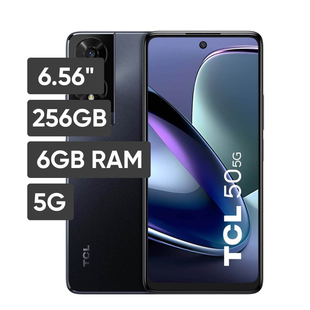 Smartphone TCL 50 6.56"" 6GB 256GB 50MP + 5MP Space Gray