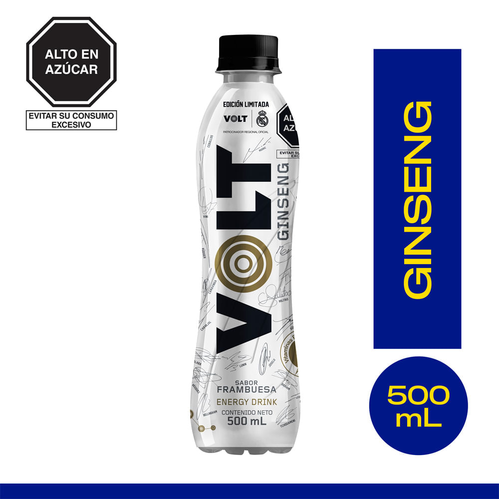 Energizante Ginseng VOLT Botella 500ml