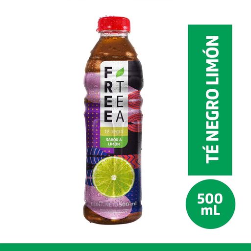 Te Negro FREE TEA Sabor Limon Botella 500ml plazaVea plazaVea