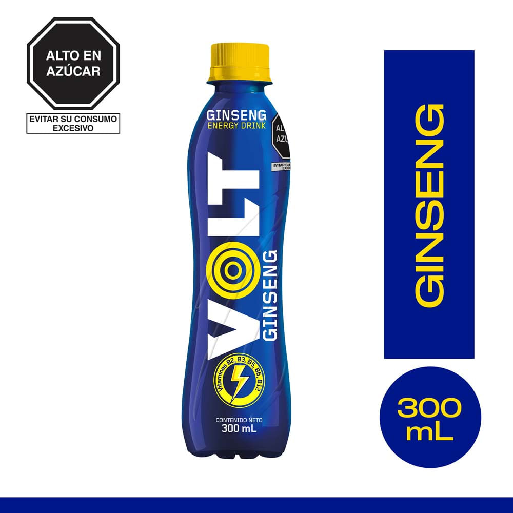Bebida Energizante VOLT Ginseng Botella 300ml
