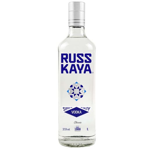 Vodka RUSSKAYA Botella 1L