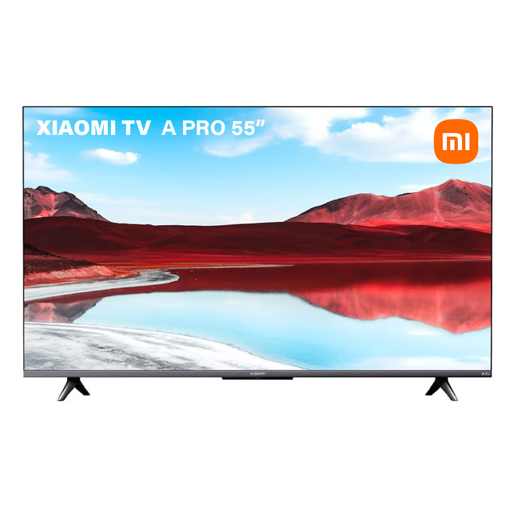 Televisor XIAOMI TV A PRO 55'' 2025 4K UHD Tecnología QLED