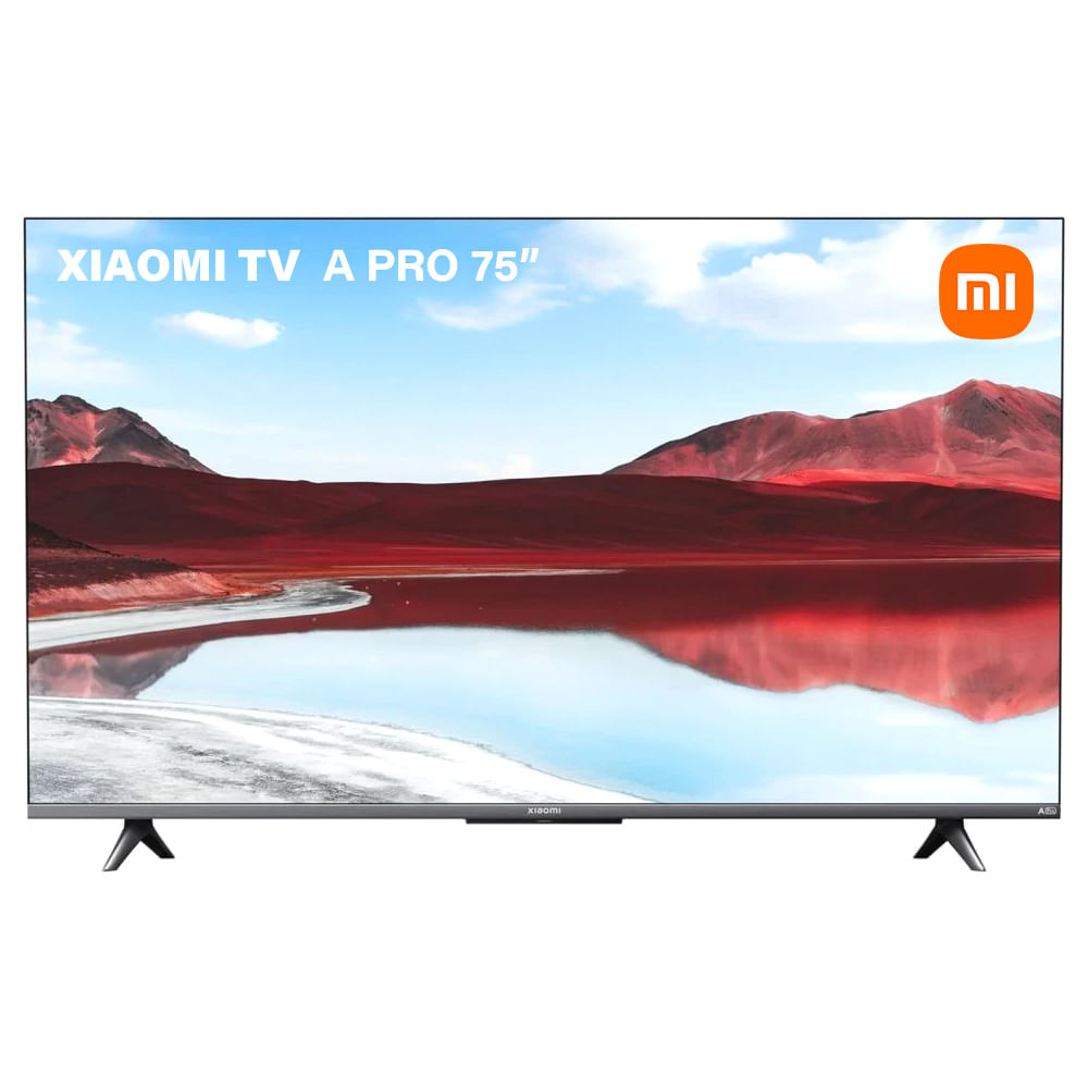 Televisor XIAOMI TV A PRO 75'' 2025 4K UHD Tecnología QLED