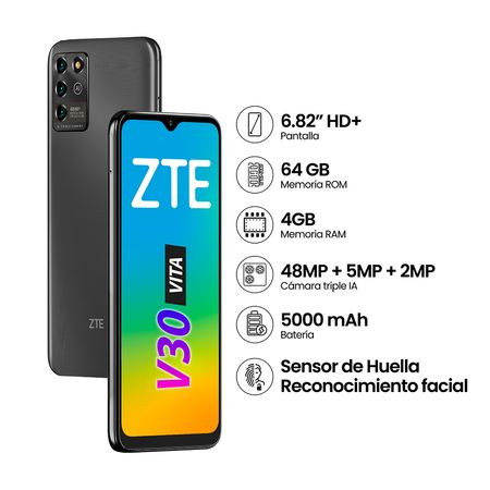 Smartphone ZTE Blade V30 Vita 4GB+64GB  Gris