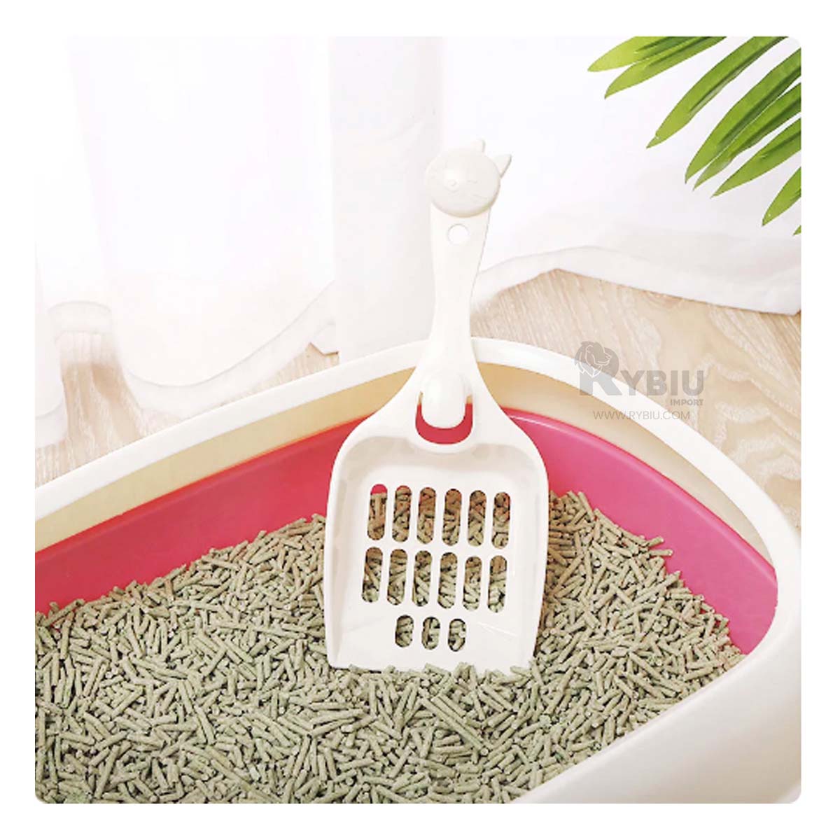 Arenero Removible sin Techo en Tono Rosado Y+Agendita