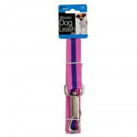 Correa Para Perro De Nylon Rosada Packx2