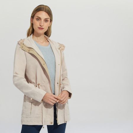 Casaca Piel De Durazno Mujer | plazaVea - Supermercado