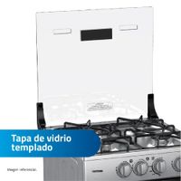 Cocina Indurama Fontana 4 Hornillas Gris