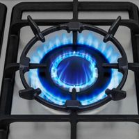 Encimera Acero Inoxidable Sole A Gas 86cm SOLCO038