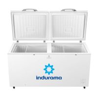 Congeladora Indurama Defrost 420L CI-420BL Blanco