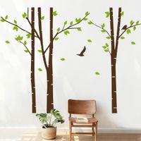 Vinilo Decorativo  Del Bosque para pared Stickart Mediano 174 x 130 cm alto