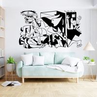 Vinilo Decorativo Guernica para pared Stickart Mediano 85 x 51 cm alto