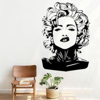 Vinilo Decorativo Madonna para pared Stickart Mediano 60 x 85 cm alto
