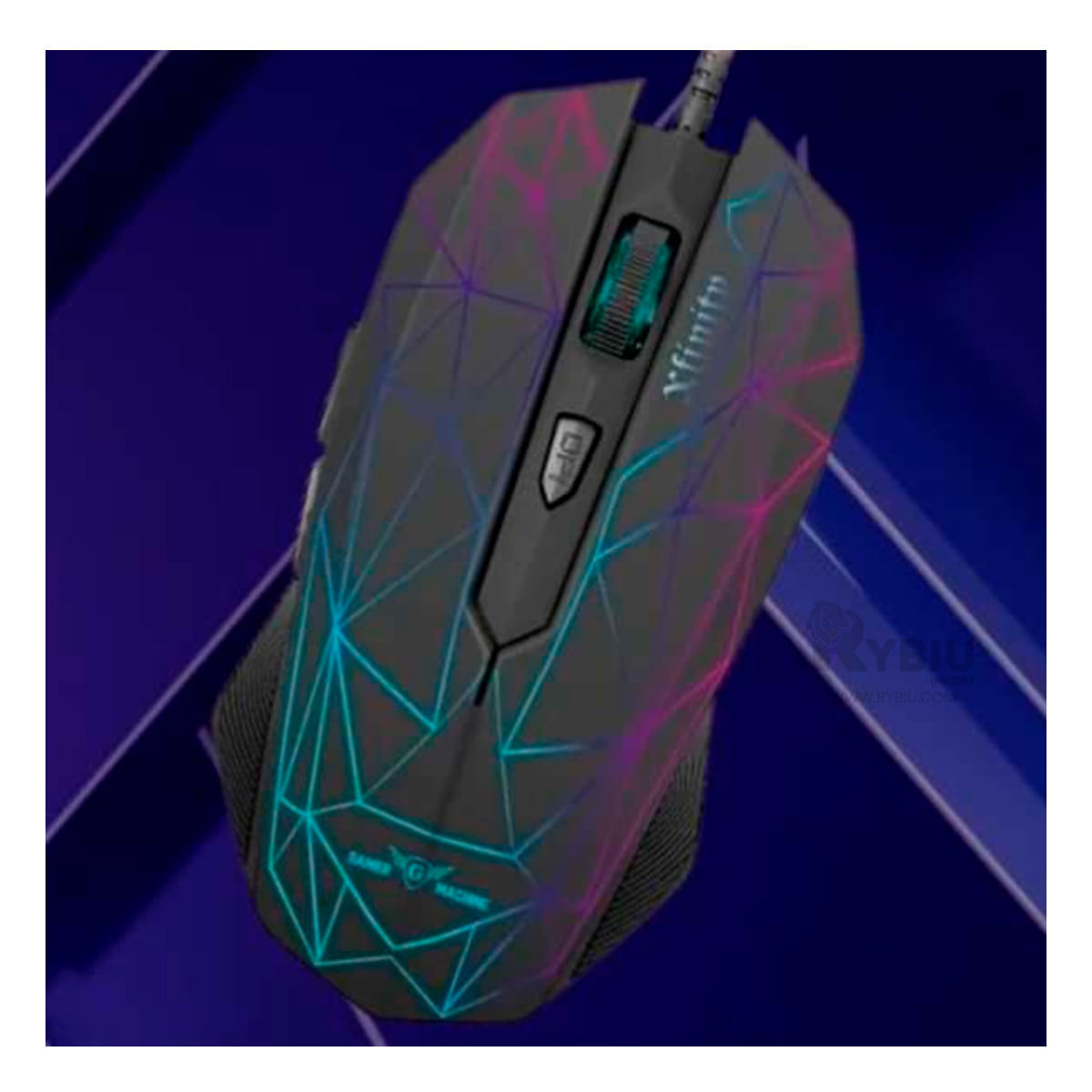 Mouse de Navegacion Sencilla y Control Fluido Negro