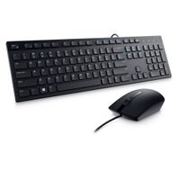 Kit Teclado y Mouse Dell KM300C USB Negro