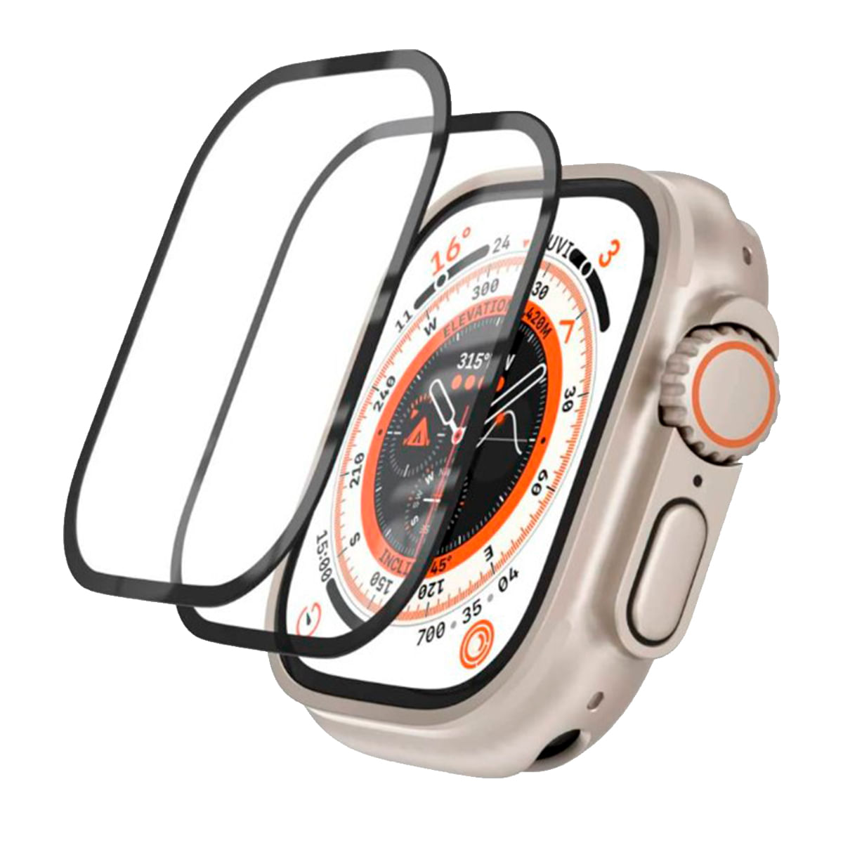 Protector de Pantalla de 49mm para Smartwatch | Transparente
