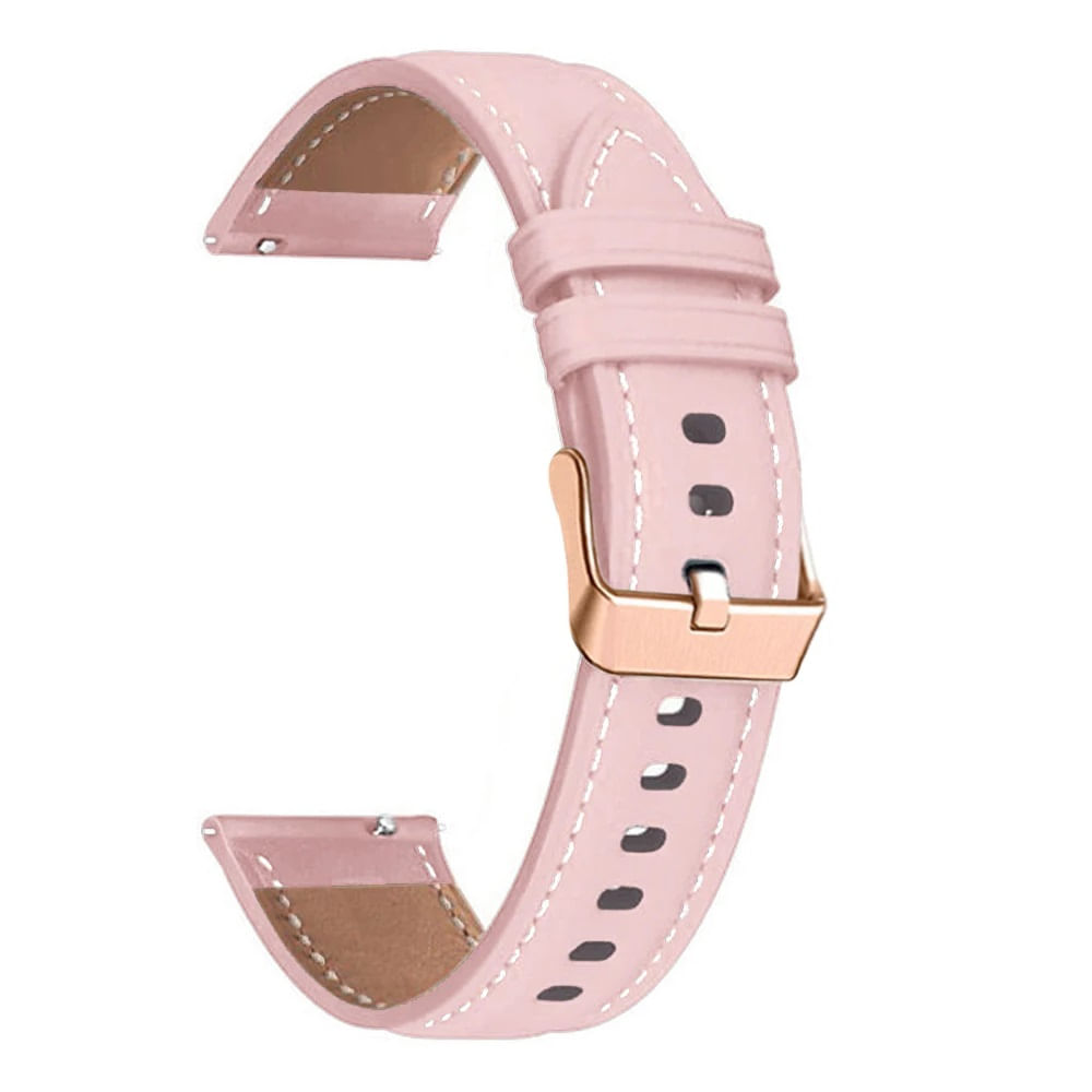 Correa de CUERO para HUAWEI WATCH GT4 46mm ROSADO