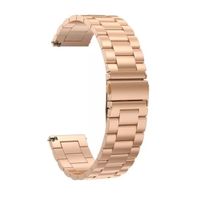 Correa De Acero Compatible Con Huawei Watch Gt4 SE Rosa Gold