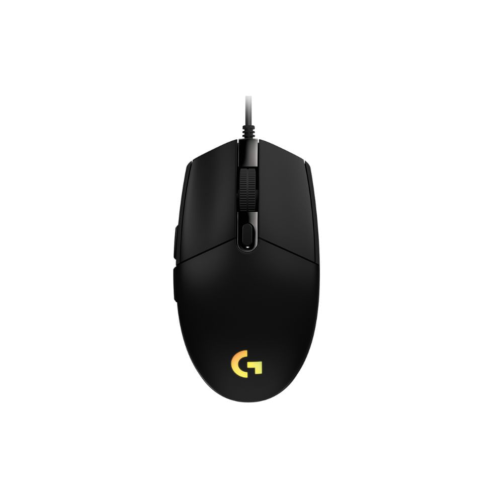 Mouse Logitech G203 RGB LIGHTSYNC con 6 botones para juegos Negro