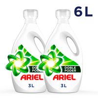 Pack Detergente Líquido ARIEL Pro Cuidado 3L x 2un
