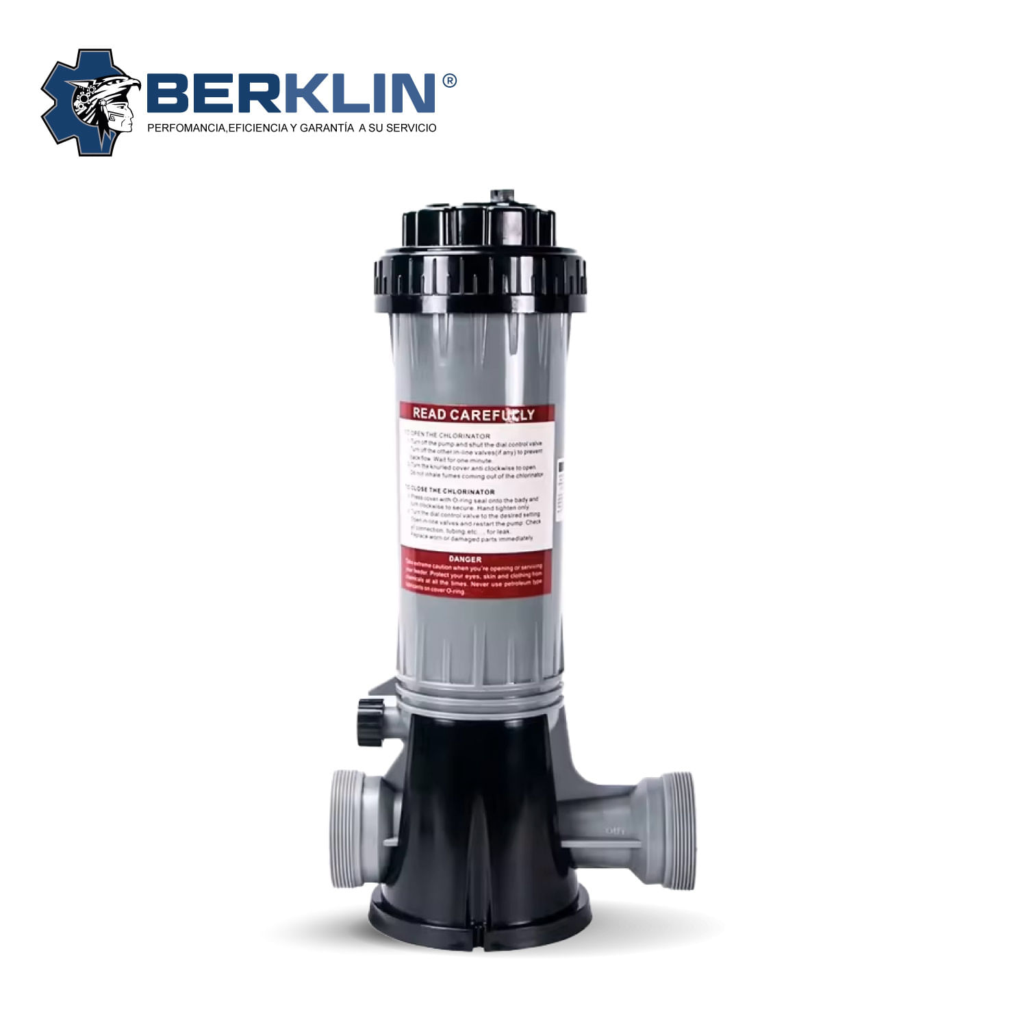 Clorinador en linea Berklin de 1.9kg