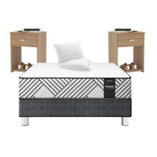 pack-viva-home-cama-palmera-pocket-2-plazas--2-almohadas--protector-2-veladores-miami