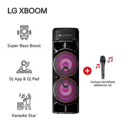 Equipo de Sonido LG Xboom RNC9 Negro