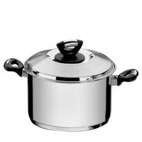 Olla Alta Solar C/asas Y Tapa 20 Cm 4.60 Lt Tramontina