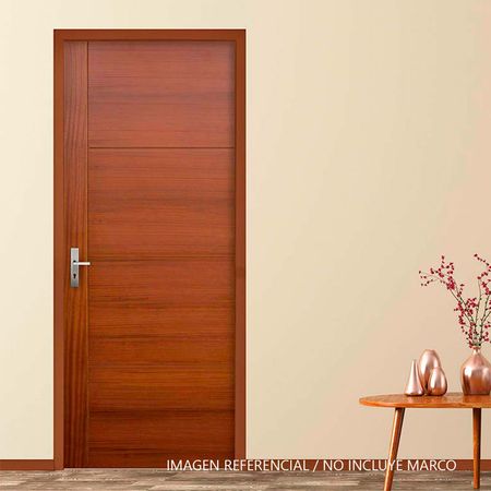 Puerta enchapada Sapelli Nat Victoria 42x850x2070