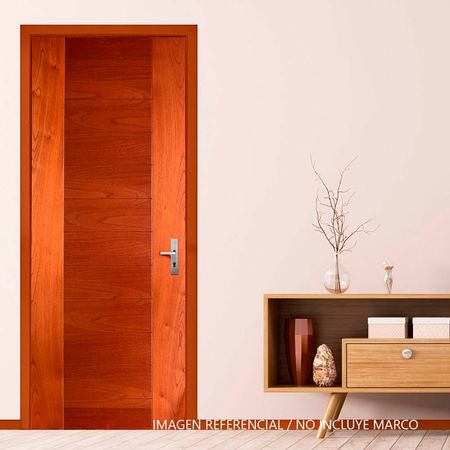 Puerta principal enchapada Cedro Zadar 42x95x207cm