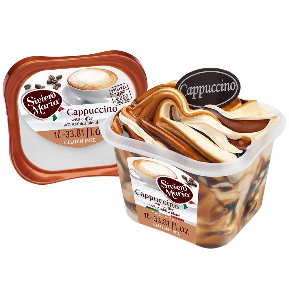 Helado SIVIERO MARIA Cappuccino Pote 1L