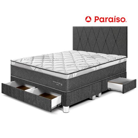 Dormitorio Paraiso Pocket St CajonesKing Cabecera Loft Charcole