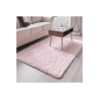 Alfombra Felpa Rosado 170 x 120